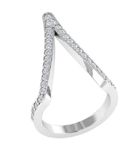 STYLE#6043 DIAMOND RIGHT-HAND FASHION RING
