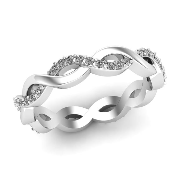 STYLE#6225 TWISTED ALL DIAMONDS ANNIVERSARY BANDS