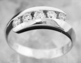 STYLE#4178 DIAMOND BYPASS FASHION RING