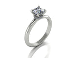 STYLE#6332 DELICATE SOLITAIRE ENGAGEMENT RING