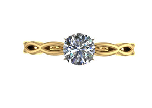 STYLE#6335 SOLITAIRE ENGAGEMENT RING