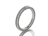 STYLE#6475 MICRO-PRONG SET ETERNITY BAND WITH SIDE DESIGN