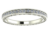 STYLE#6475 MICRO-PRONG SET ETERNITY BAND WITH SIDE DESIGN