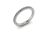 STYLE#6543 20 STONE ALL DIAMONDS FRENCH PAVE BAND