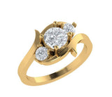 STYLE#6299 3-STONE BYPASS RING