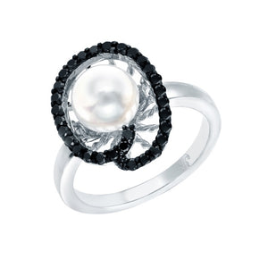 STYLE#5314D/PEARL FASHION RING