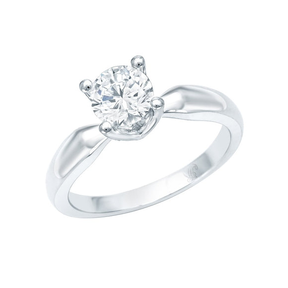STYLE#5338E SOLITAIRE ENGAGEMENT RING