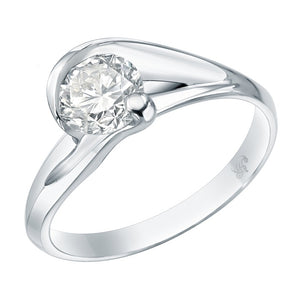 STYLE#4138E SOLITAIRE ENGAGEMENT RING